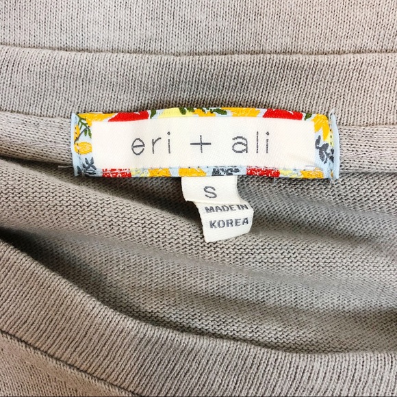 Anthropologie Eri + Ali Layered Poplin Sweatshirt - Picture 7 of 7